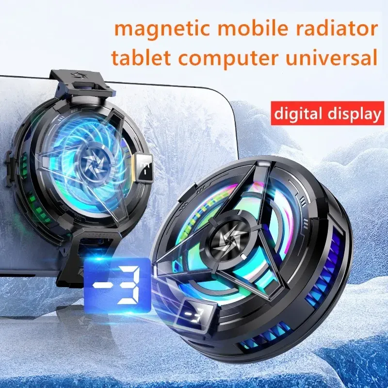 Refroidisseur magnétique à semi-conducteur SL17 pour téléphone, fixation arrière 2 en 1, compatible iOS et Android 3