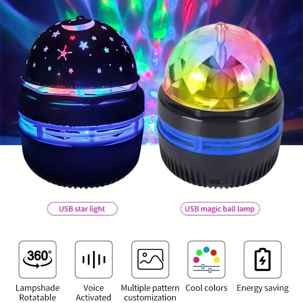 Projecteur LED Galaxy multicolore avec télécommande 4