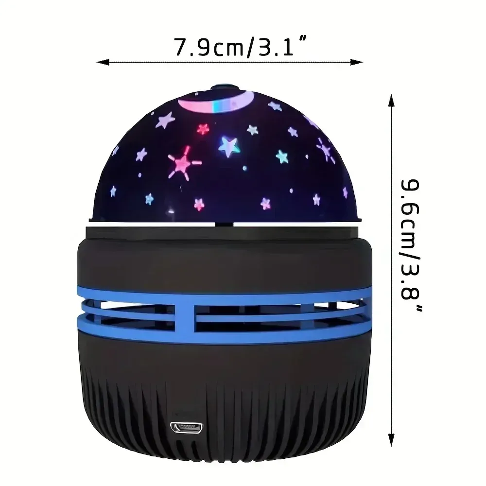 Projection d'un ciel étoilé sur le plafond
