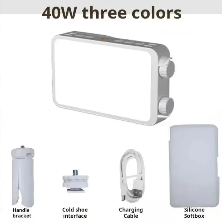 Mini lampe LED portable pour la photographie, lampe de coucher de soleil, lumière douce bicolore réglable pour selfie et vlog 6