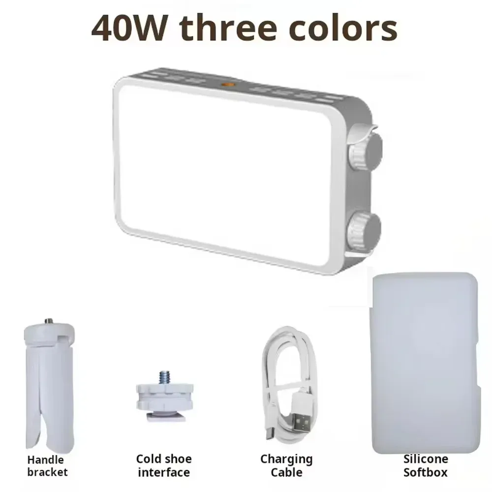 Mini lampe LED portable pour la photographie, lampe de coucher de soleil, lumière douce bicolore réglable pour selfie et vlog 7