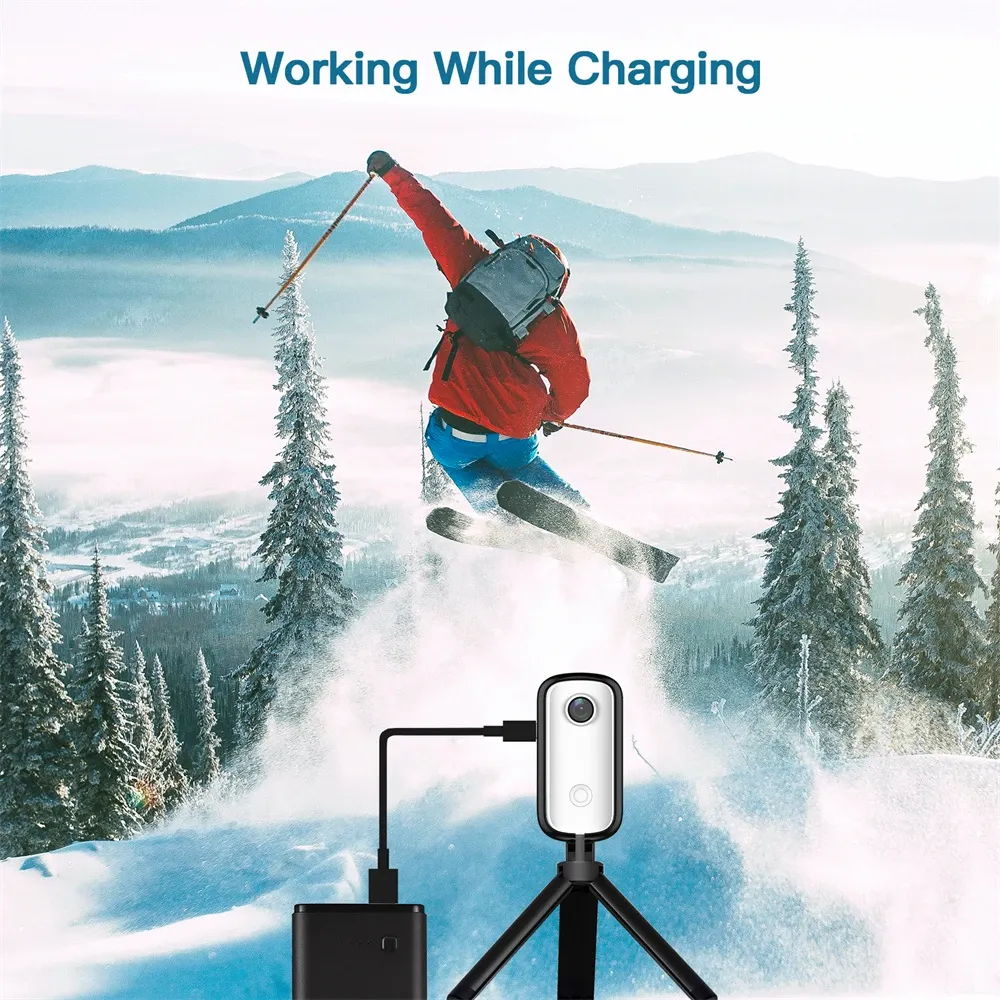 SJCAM C100+ utilisation pendant la recharge