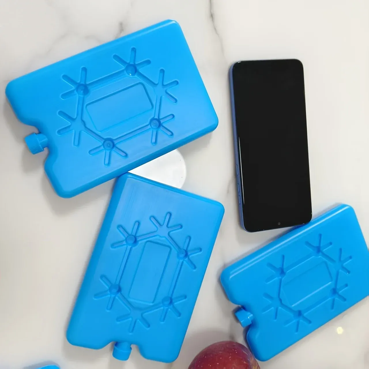 Pack de glace portable réutilisable, finition détaillée