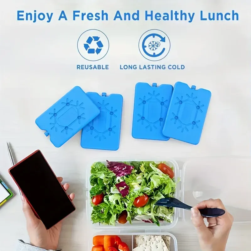 Pack de glace portable réutilisable, pour congélateur