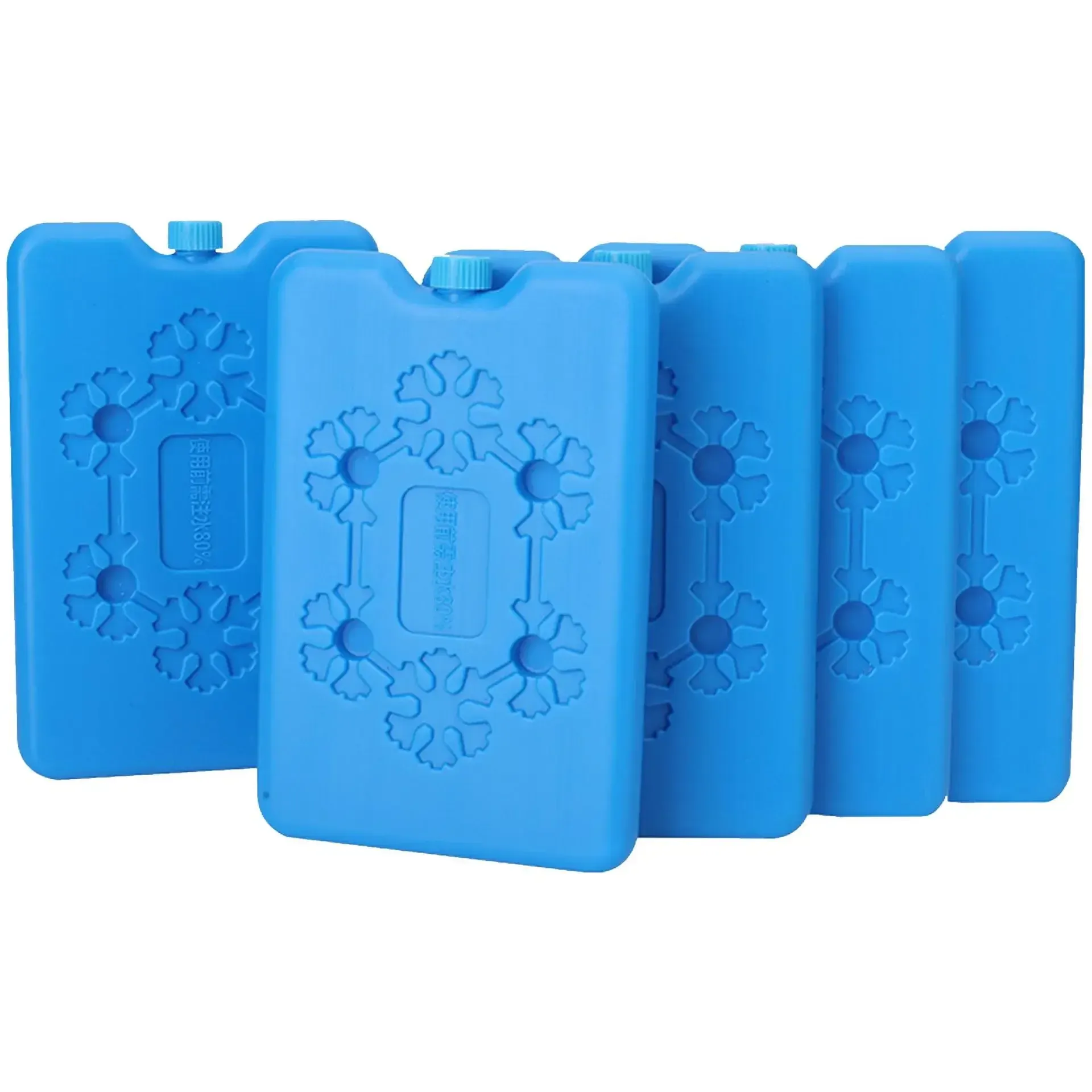 Pack de glace portable et réutilisable à remplir d'eau, pour la conservation des aliments frais 7