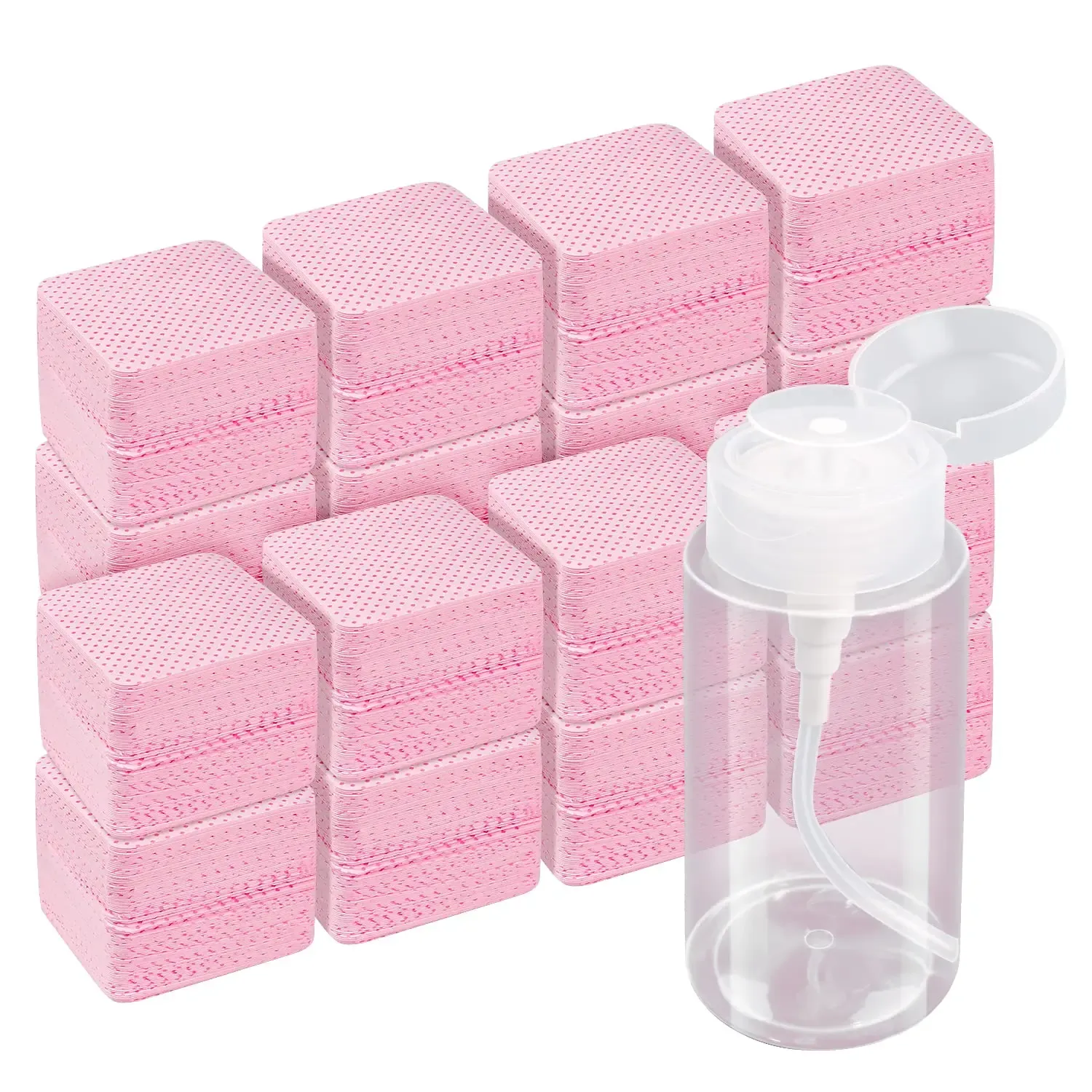 Lingettes nettoyantes sans peluches pour ongles