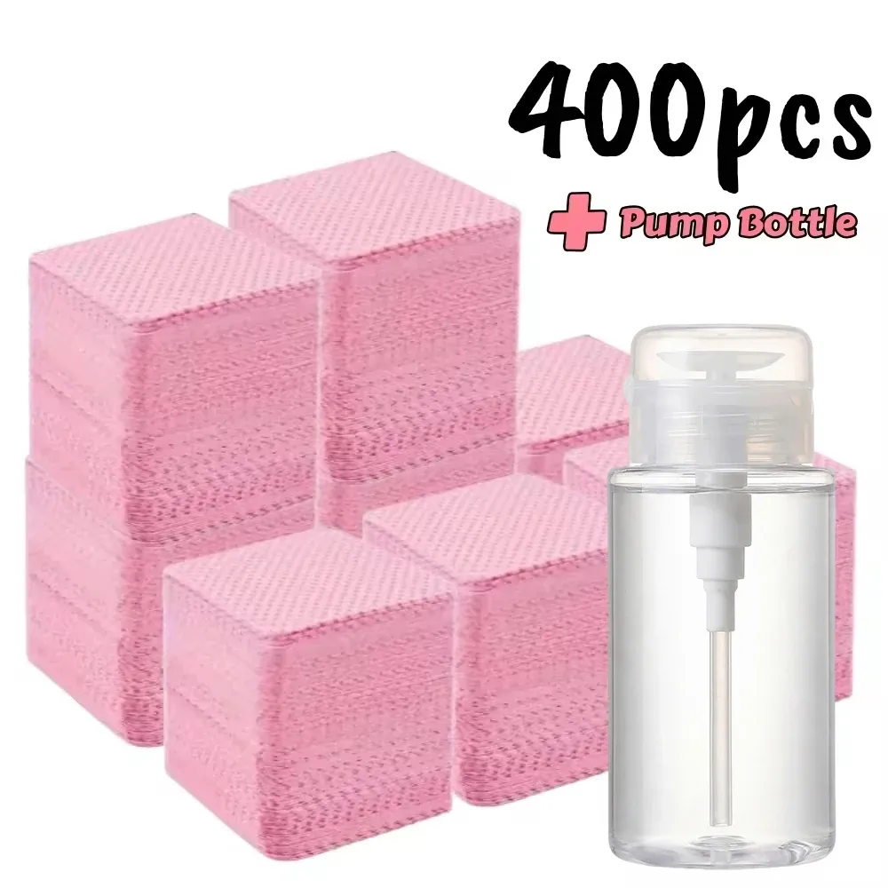 Lingettes Nettoyantes Sans Peluches 20/600 pour Ongles, Tampons Dissolvants de Vernis Sans Aluminium, Outil de Soin et de Nettoyage 11