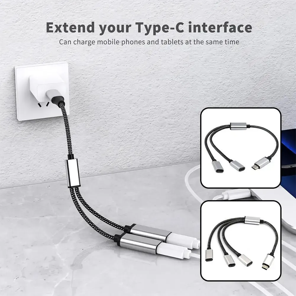 Hub USB multi-ports, 3 ports USB-A et 2 ports USB-C, répartiteur USB, transfert de données rapide, adaptateur OTG pour ordinateur portable Pro 3