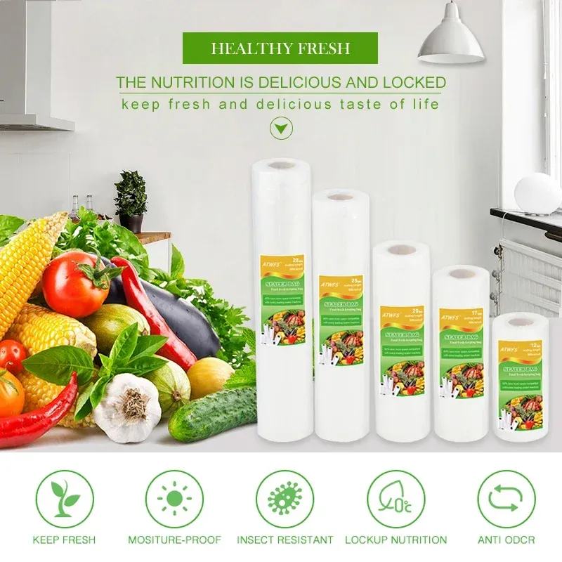 Sacs d'emballage sous vide pour aliments