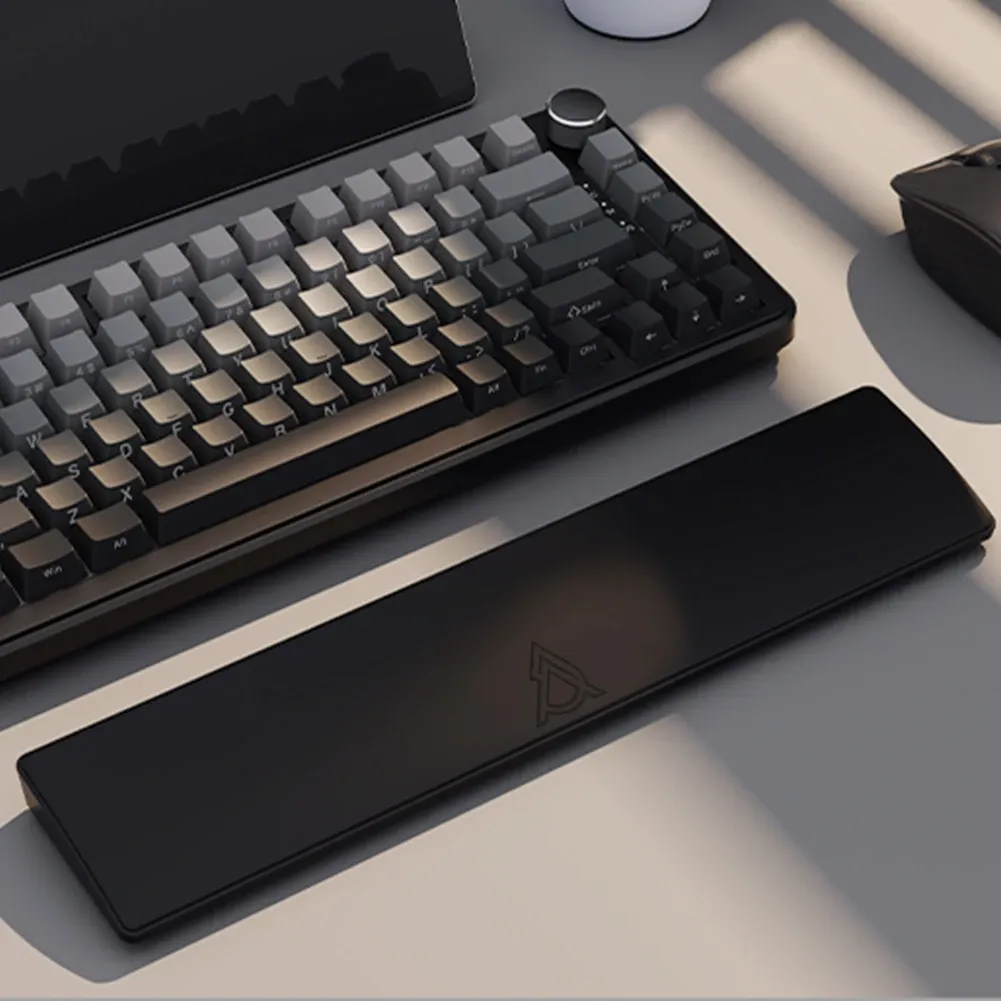 Repose-poignet ergonomique pour clavier de jeu, mousse à mémoire de forme et base antidérapante en caoutchouc