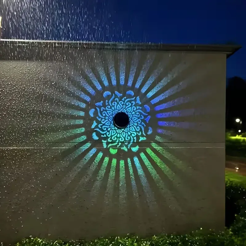 Décoration lumineuse pour porche