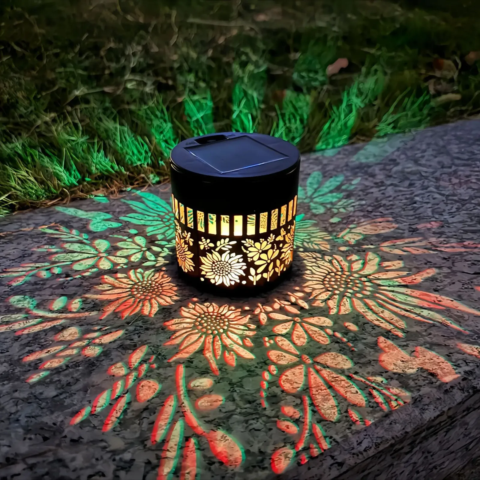 Mandala tournesol lumineux