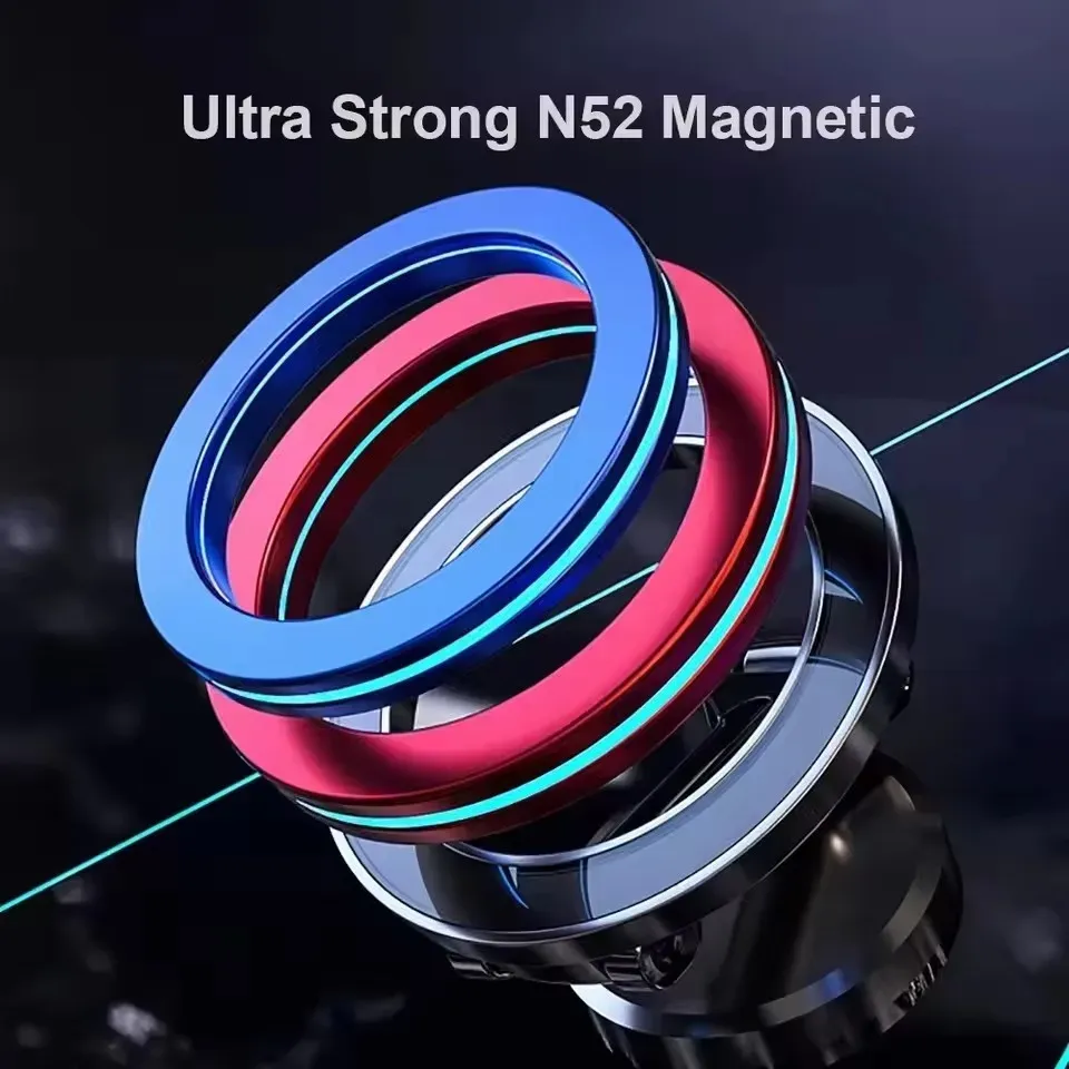 Support magnétique pliable pour téléphone portable de voiture compatible MagSafe, rotation à 360°, réglable, pour iPhone 17, Huawei et Xiaomi 6