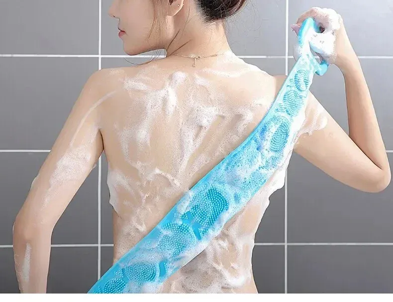 Brosse en silicone aux coloris variés