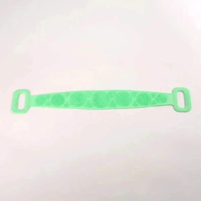 Éponge corporelle en silicone avec brosse exfoliante et massante pour le dos 8