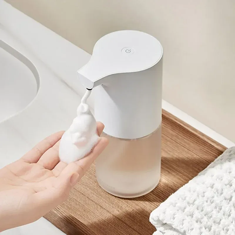 Distributeur de Savon Automatique MIJIA 1S Rechargeable, Sans Contact, Port USB-C, Distributeur de Mousse 6