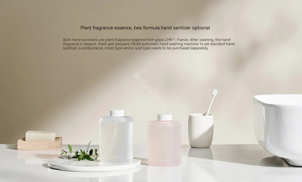 Distributeur de savon MIJIA 1S, mise en scène