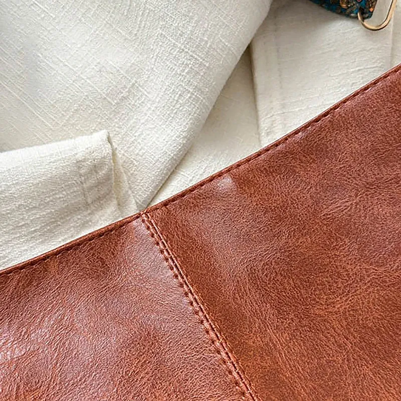Sac seau, détail de la fermeture
