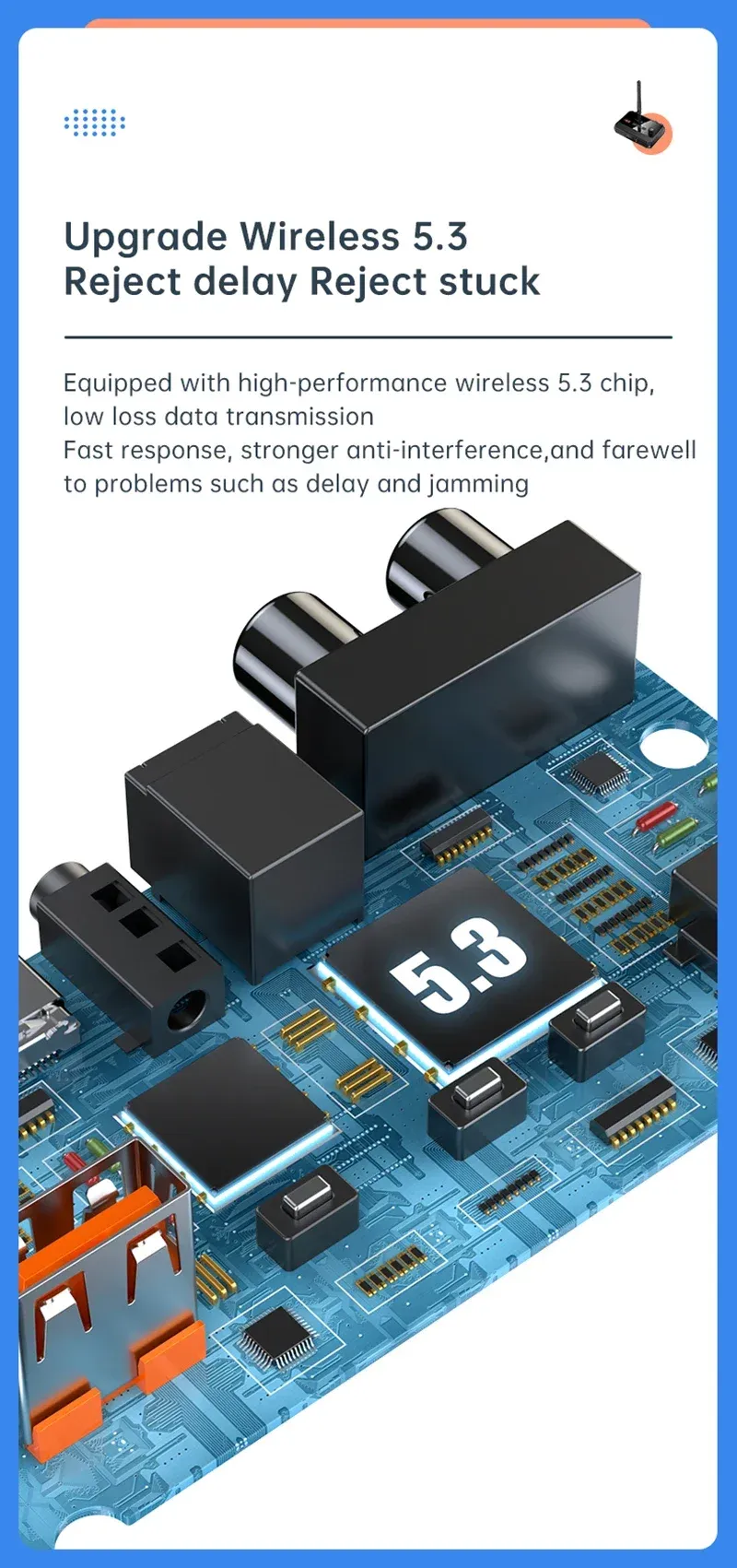 Récepteur audio Bluetooth NDavid, fonctionnalités