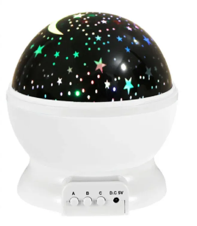 Veilleuse projecteur de ciel étoilé GGbingo avec rotation, lampe de galaxie pour chambre d'enfant 8