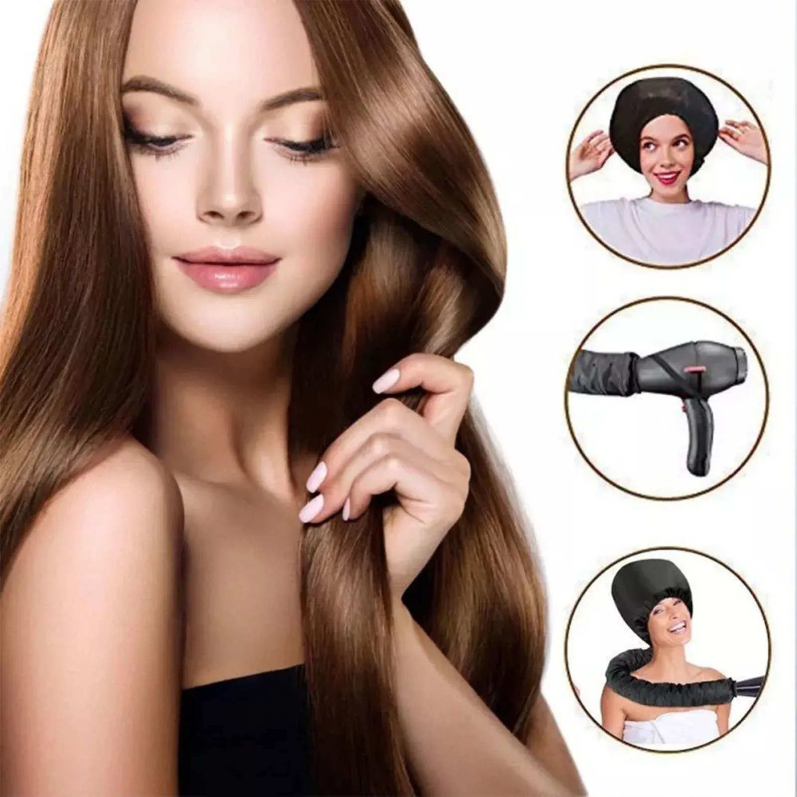 Sèche-cheveux à vapeur réutilisable 3