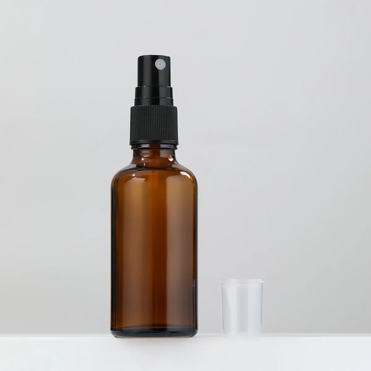 Flacons de parfum en verre ambré rechargeables 15 ml / 30 ml / 50 ml, lot de 2 pièces avec vaporisateur 3