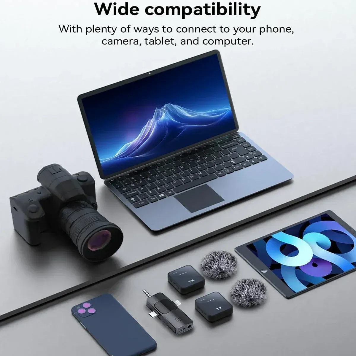 Microphone pour création de contenu