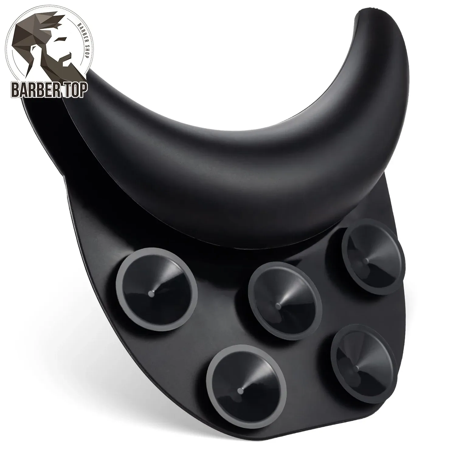 Coussin de cou en silicone pour bac de shampoing