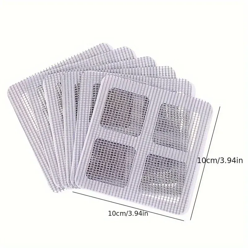 Filtres de vidange jetables, lot de 50 : capteurs de cheveux pour douche, évier de cuisine et salle de bain, usage extérieur 3