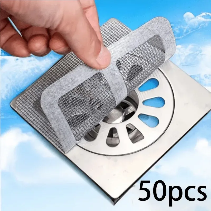 Filtre de vidange jetable pour douche et évier