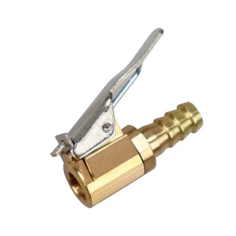 Adaptateur de valve de gonflage pour pneu de voiture, connecteur à clipser en laiton 6 mm et 8 mm pour pompe à air 4