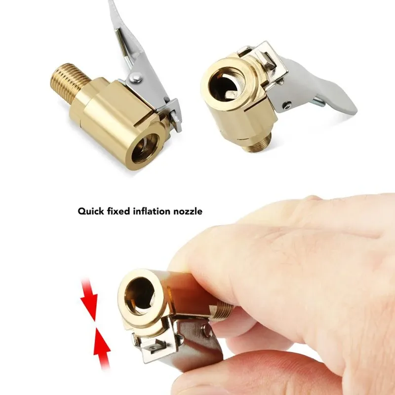 Adaptateur de valve de gonflage installé sur une valve de pneu