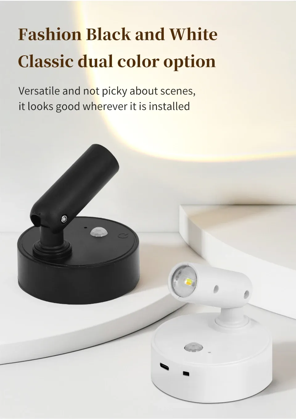 Lampe murale LED portable