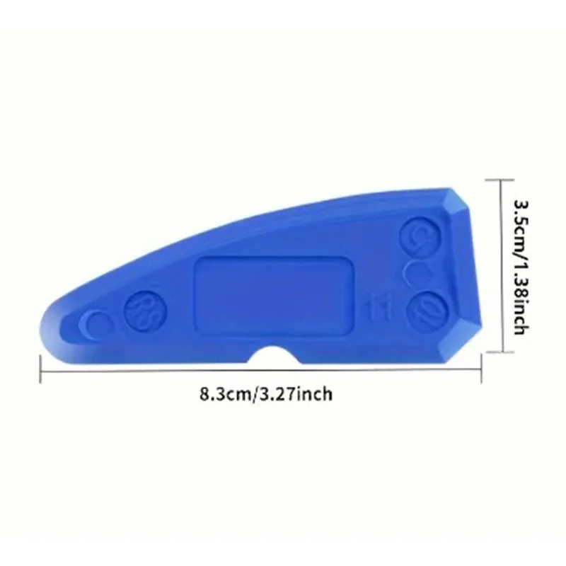 Kit d'outils de calfeutrage en silicone, polyvalent, nettoyage facile, lissage professionnel, 4 pièces 3