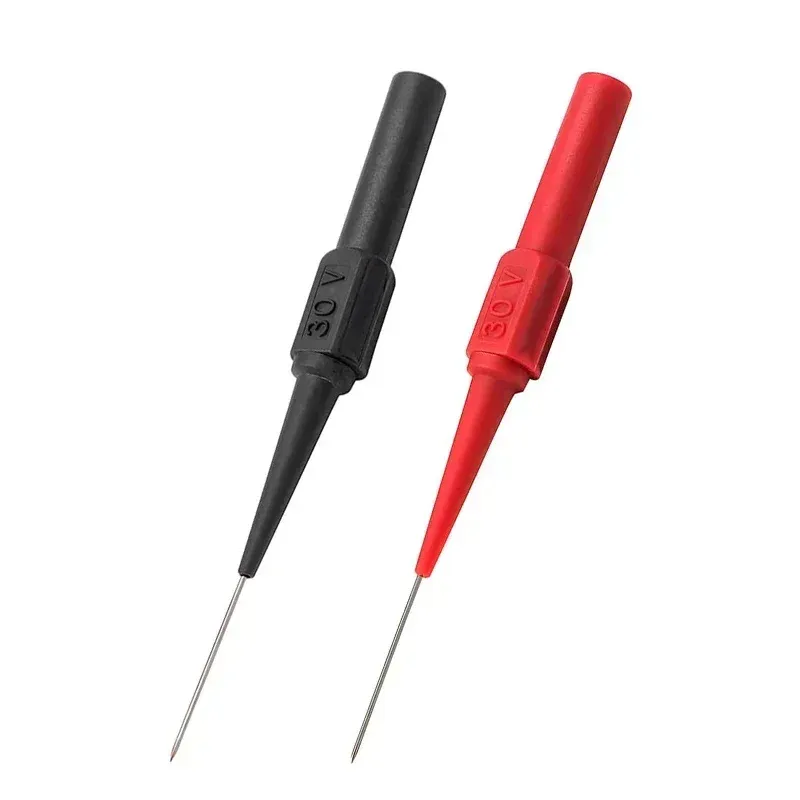 Multimètre numérique 30 V, pointes de test pour instruments, cordons de mesure, accessoires d'instrumentation, fil d'isolation, pointes de perçage, lot de 2/4 pièces 7