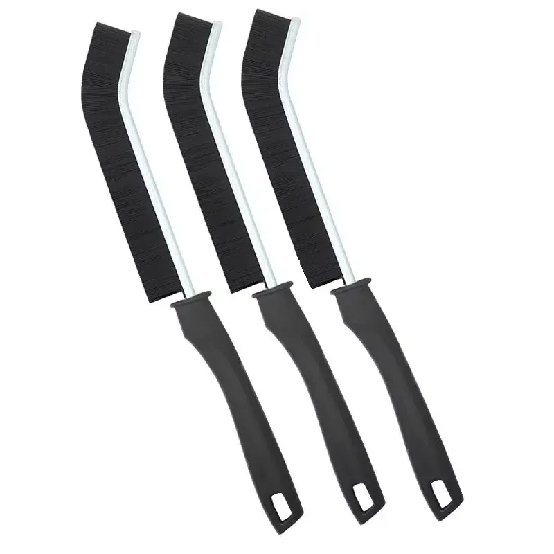 Brosse à tasse pliable en silicone à long manche, blanche, pour verres et bouteilles 9