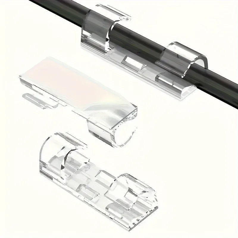 Organisateur de câbles détail des clips