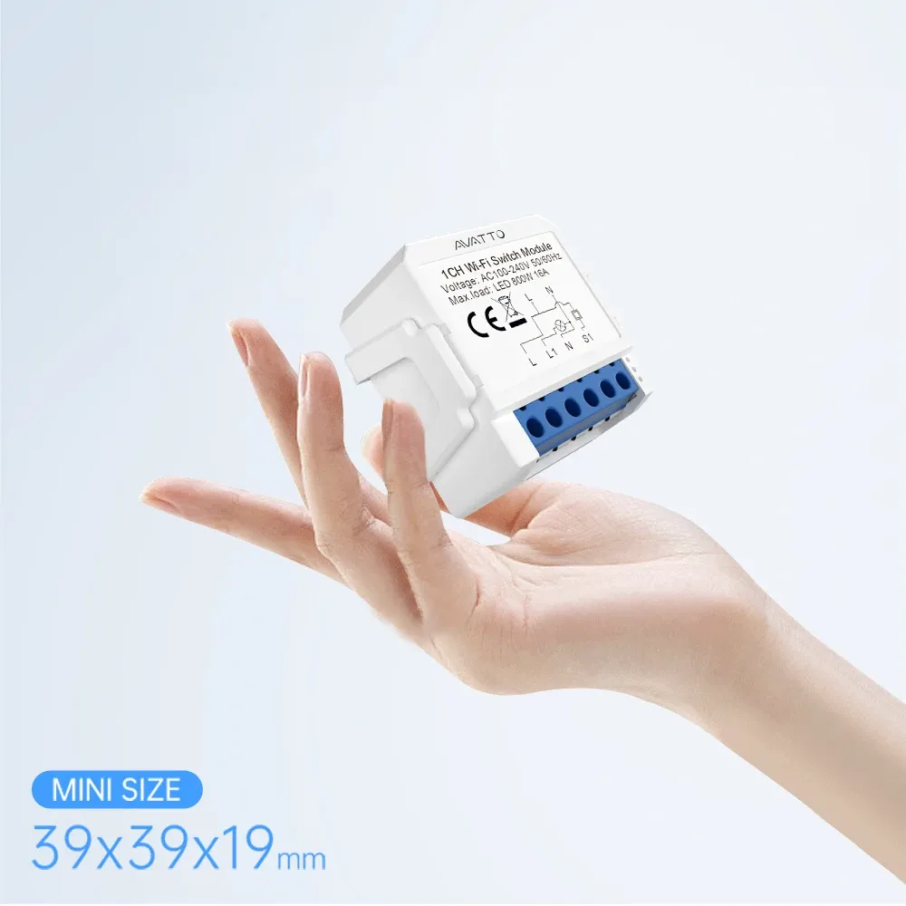 Module d'interrupteur intelligent Wi-Fi ultra compact