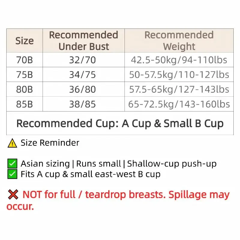 Soutien-gorge push-up sans bretelles et sans armatures pour femme, décolleté plongeant en V, multi-positions 3