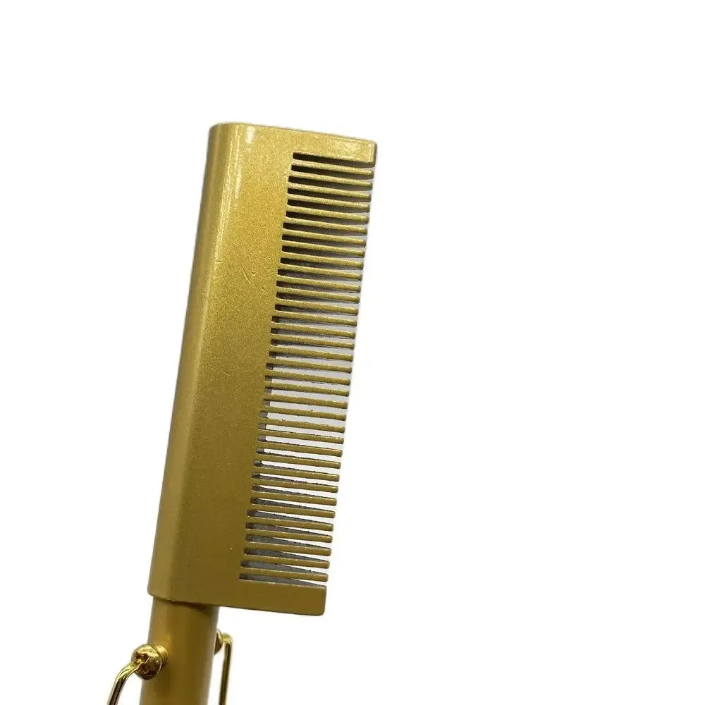 Brosse lissante chauffante électrique, outil de coiffage pour cheveux 4