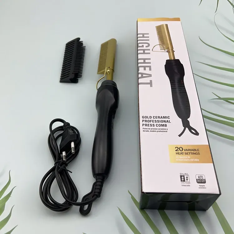 Brosse lissante chauffante, utilisation au quotidien