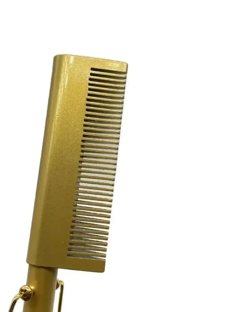 Brosse lissante chauffante, détail du design