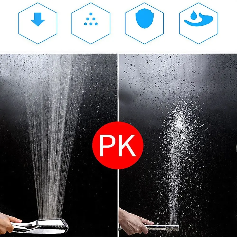 Pommeau de douche à main, présentation finale