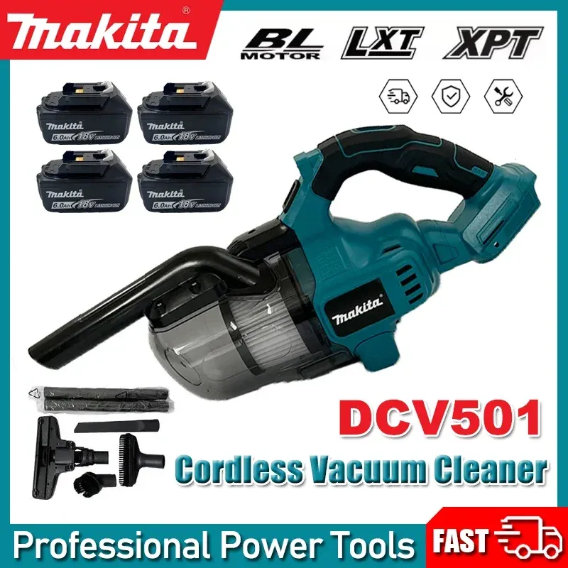 Aspirateur sans fil Makita DCV501 - vue d'ensemble
