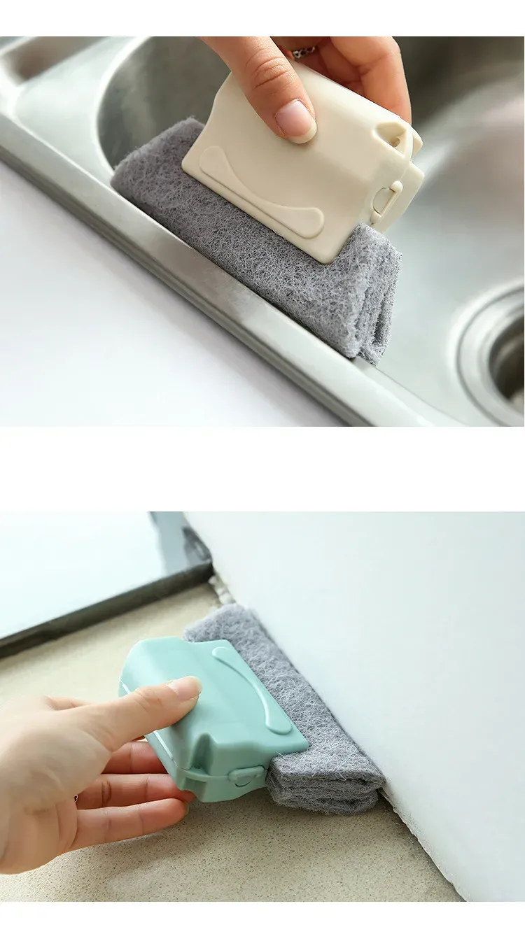 Brosse de nettoyage pour rainures et interstices