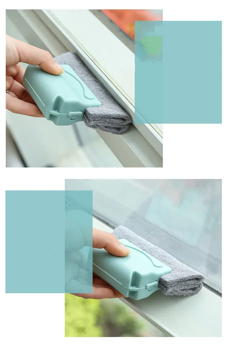 Nettoyage des rails de porte coulissante
