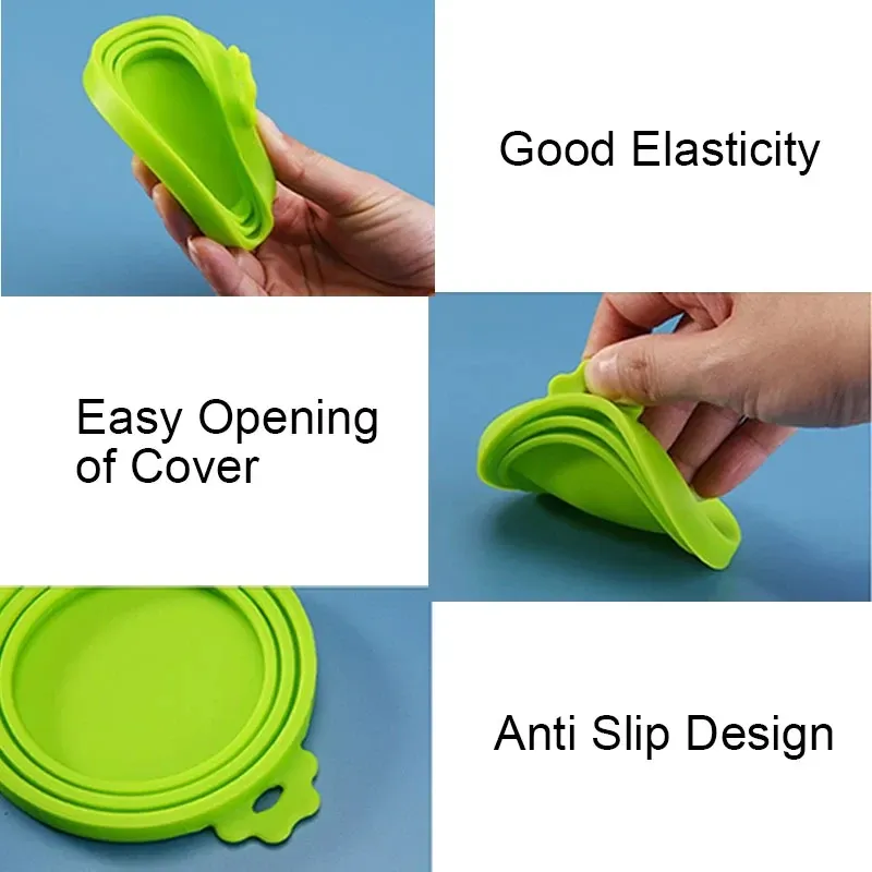 Couvercle silicone coloré pour animaux