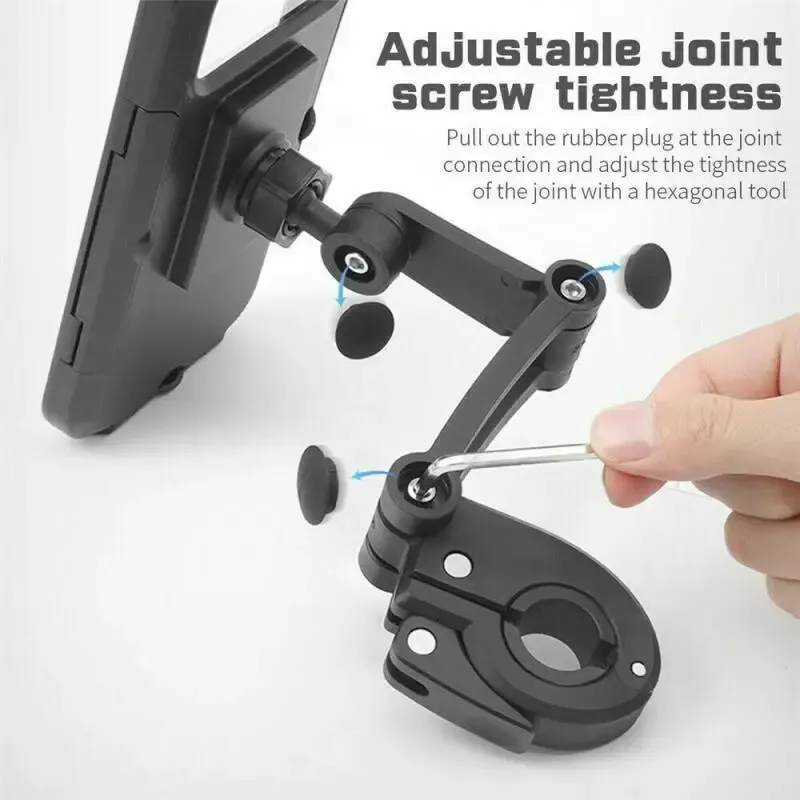 Le title is already in French, so I'll produce a clean, professional version without spammy keywords.

Support de téléphone pour vélo 6,7 pouces, rotatif à 360°, étanche, compatible moto 6