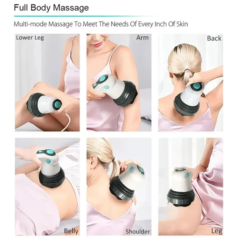 Masseur électrique amincissant portatif à infrarouge pour le corps, anti-cellulite, pour bras, jambes, hanches et ventre 4