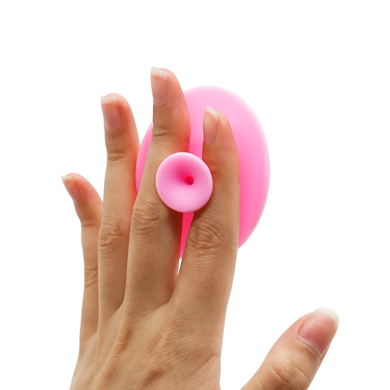 Brosse nettoyante visage en silicone, mini masseur imperméable, nettoyage en profondeur des pores 4
